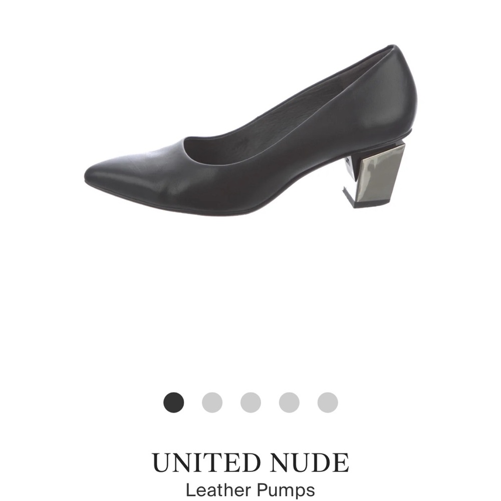 United Nude pumps with silver heel